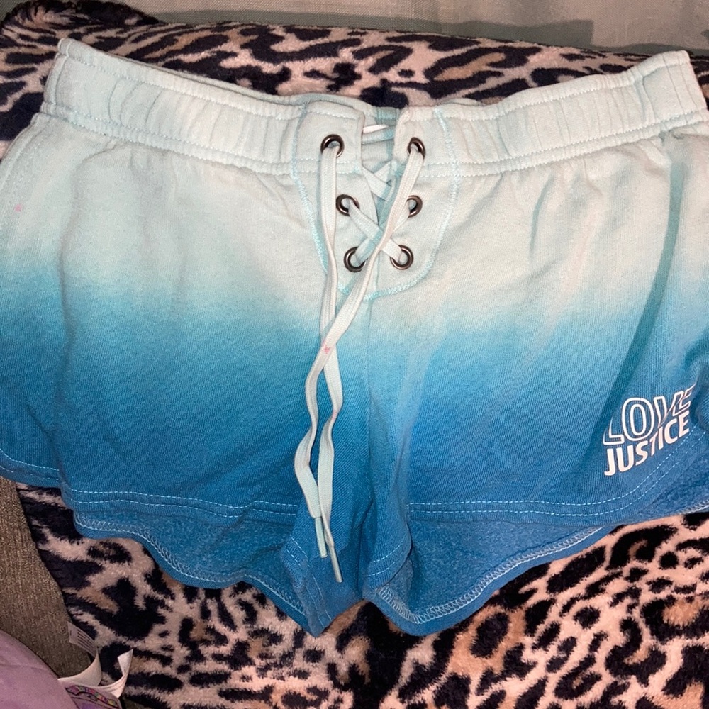 Dark and light blue shorts!!!